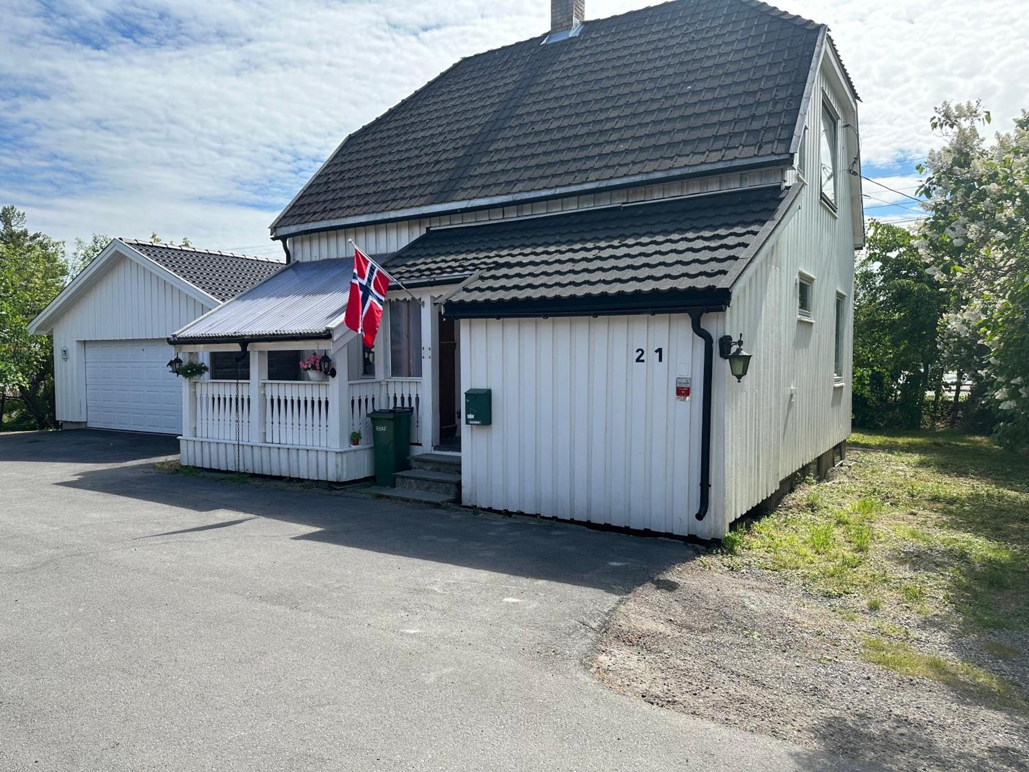 Oslo Guest House Twin & Family Room Kjeller エクステリア 写真